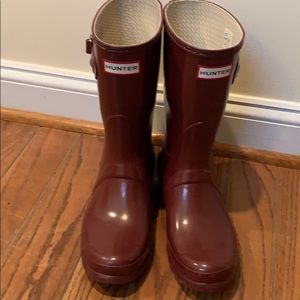 Hunter Original Short Waterproof Rain Boot